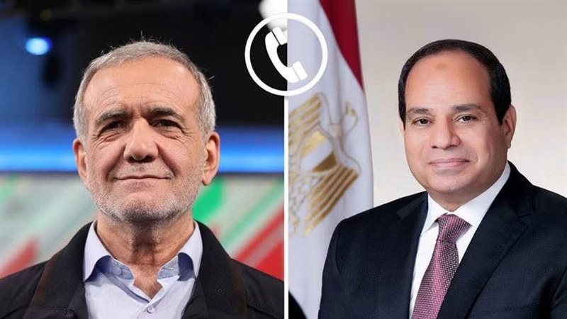 الرئيسا السيسي والايراني 