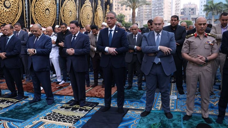 جانب من صلاة العيد 