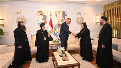أسقف سيناء الجنوبية يهنئ محافظ جنوب سيناء بعيد الأضحى المبارك