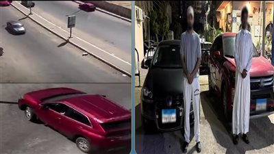 استعراضات جنونية بالسويس.. ضبط طالبين حوّلا الطريق إلى ساحة خطر بسيارتين ملاكي