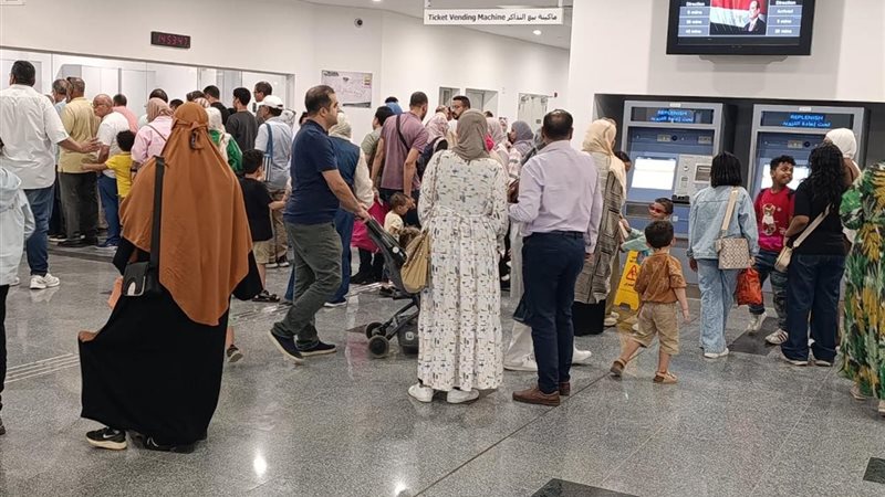  إقبال جماهيري على مونوريل شرق النيل والعاصمة الإدارية