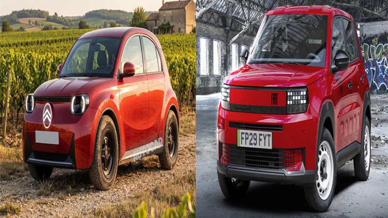  فيات باندا وسيتروين 2CV كهربائية