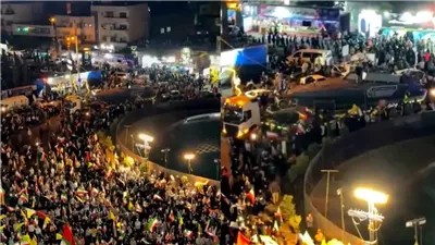 طهران تستعرض قوتها في الشوارع.. عرض عسكري لزوارق حربية وسط العاصمة