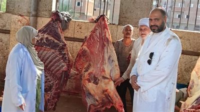 ذبح 655 أضحية بالمجازر الحكومية خلال عيد الأضحى.. وجهود لتعزيز الأمن الغذائي بأسيوط