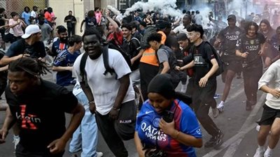  بعد التتويج الأوروبي.. اعتقال 416 شخصًا في فرنسا بسبب أعمال شغب