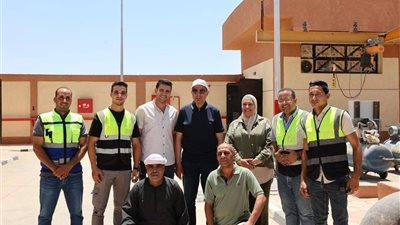 محافظ المنيا يتابع مشروع محطة رفع صرف صحي تل بني عمران ضمن مشروعات «حياة كريمة»