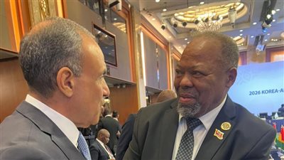  بدر عبد العاطي يلتقي وزير التخطيط الاقتصادي والتنمية بمملكة إسواتيني