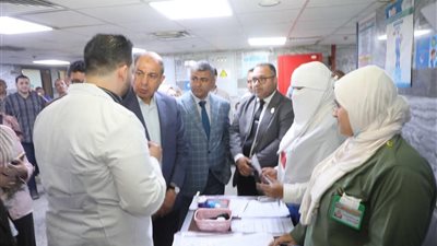 محافظ المنيا يُطلق التشغيل التجريبي لمنظومة التأمين الصحي الشامل