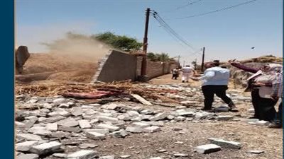 إزالة 23 حالة تعد على أراضي أملاك الدولة والزراعة بفرشوط وقوص