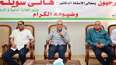 لا تهاون مع التعديات.. «سويلم» يفتح ملفات المياه الشائكة ببني سويف والمنيا