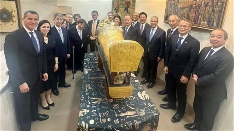 جانب من زيارة الدكتور بدر عبد العاطي 