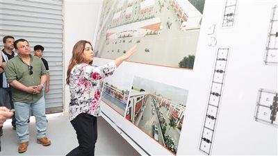 وزيرة التنمية المحلية ومحافظ البحر الأحمر يتفقدان سوق الجملة الجديد بالغردقة 