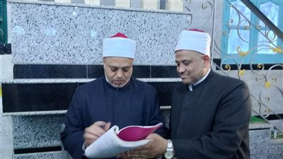 مرور مفاجئ على مساجد إدارة أوقاف المركز بحري  للتأكد من جاهزيتها وانضباط العمل