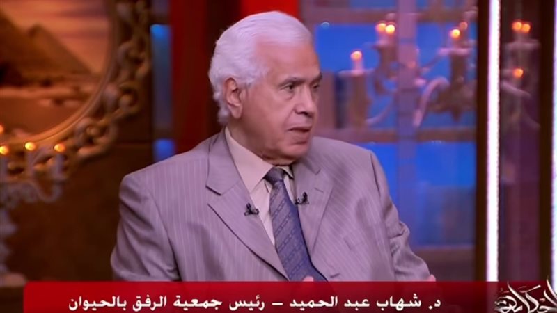 شهاب عبدالحميد، رئيس جمعية الرفق بالحيوان