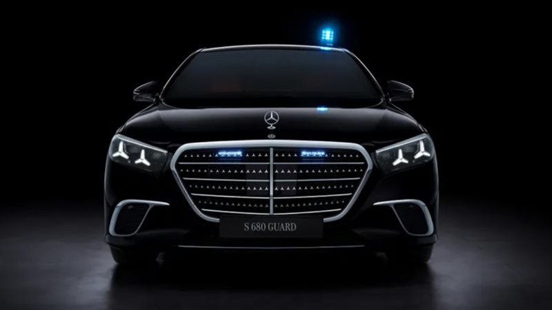 وحش مدرع من مرسيدس.. S680 Guard تتحدى الرصاص والانفجارات