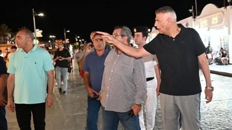 جولة مفاجئة لمحافظ جنوب سيناء 