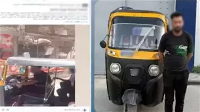 تعدى على قائد ملاكي بالسب وحطم سيارته بالظاهر.. سائق توكتوك يواجه هذه العقوبة