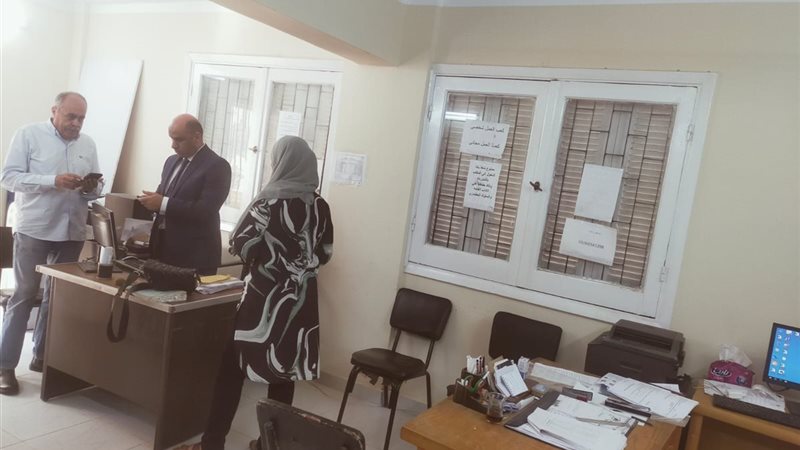 جانب من الزيارة