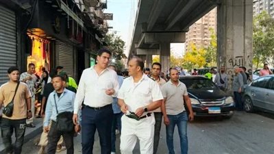 إزالة التعديات والباعة الجائلين خلال حملة موسعة ببولاق أبو العلا