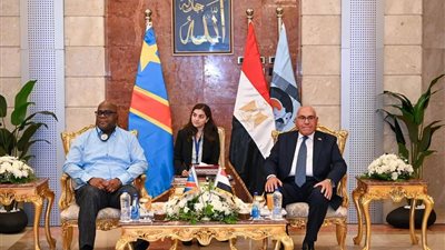رئيس الكونغو الديمقراطية يشيد بإمكانات الهيئة العربية للتصنيع ويبحث التعاون المشترك