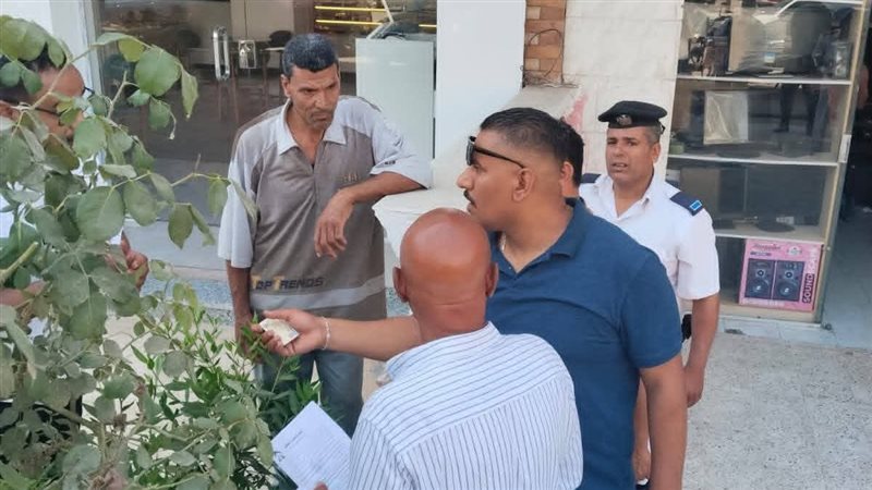 حملة لإزالة التعديات والإشغالات بالإسماعيلية 