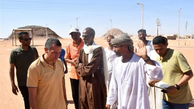 جانب من الزيارة