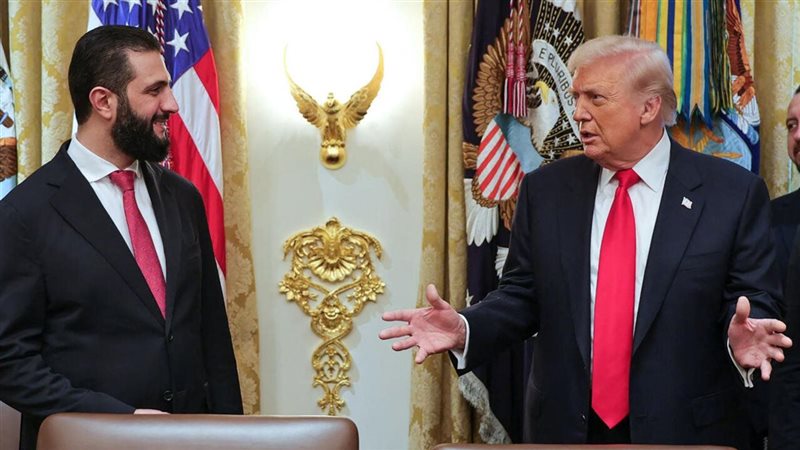 الرئيس الأمريكي ونظيره السوري 