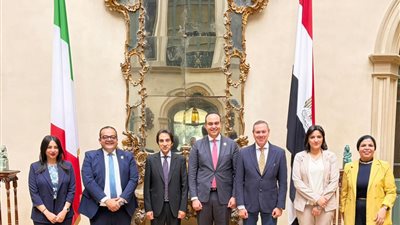 بسام راضي يستقبل بروما رئيس الرعاية الصحية بسبب الخلايا الجذعية 