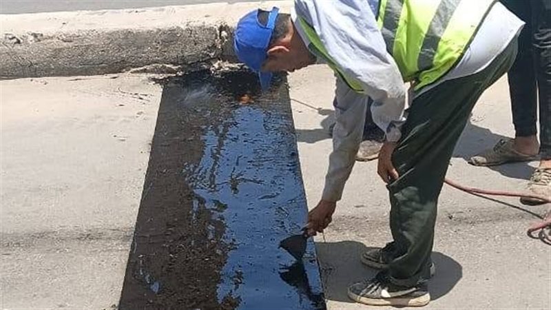 رصف كوبري الحوامدية