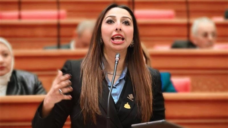 النائبة نشوى الشريف عضو مجلس النواب 