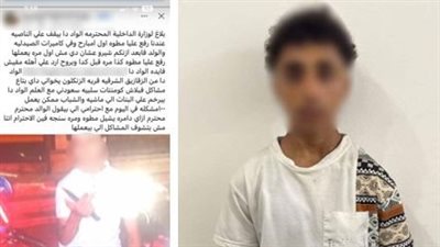 نشر صورة لترهيب الجيران.. سقوط عامل استعرض سلاحًا أبيض على السوشيال ميديا بالشرقية