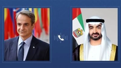 رئيس الإمارات يبحث مع 