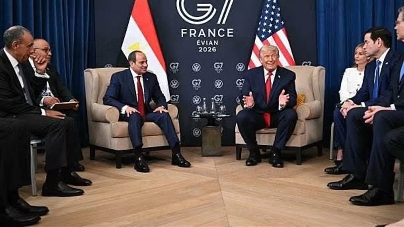 قمة السيسي وترامب