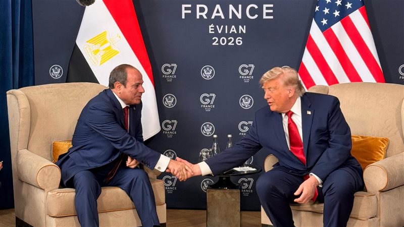 الرئيس السيسى وترامب