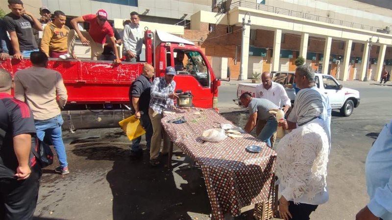 إزالة التعديات والإشغالات بالإسكندرية 