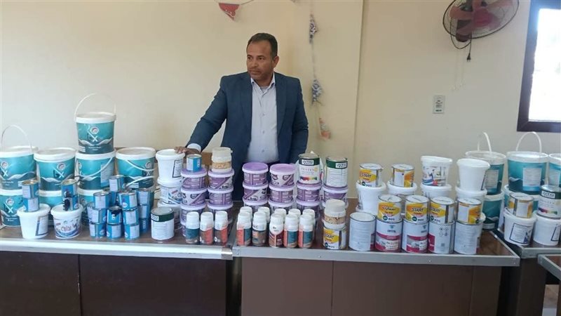 ضبط منتجات منتهية الصلاحية بالإسماعيلية 