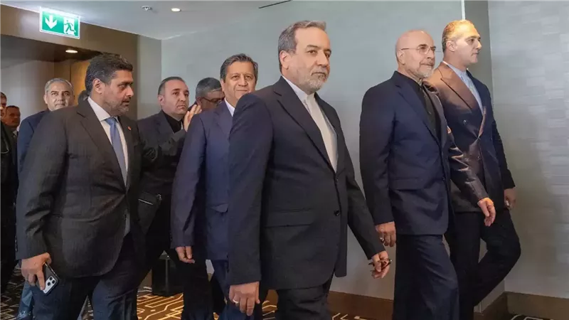 الوفد الإيراني في سويسرا  