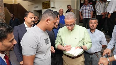 محافظ الجيزة يتفقد المركز التكنولوجي بحي العجوزة لمتابعة مستوى الخدمات المقدمة للمواطنين