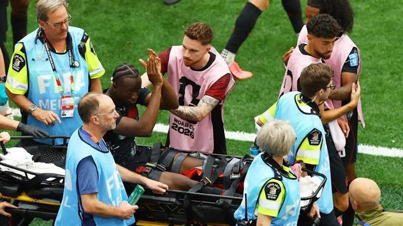 إصابة لاعب كندا