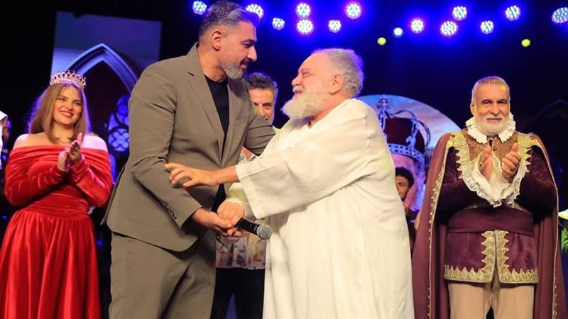 ياسر جلال ويحيى الفخراني