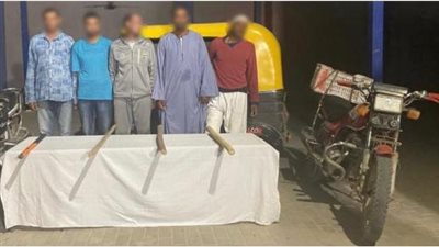 ضبط المتهمين في واقعة التعدي على شخص بالعصي الخشبية في البحيرة 