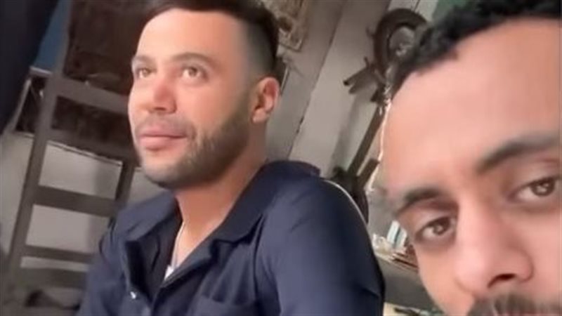 كزبرة يمازح محمد إمام من كواليس مسلسل كوبرا