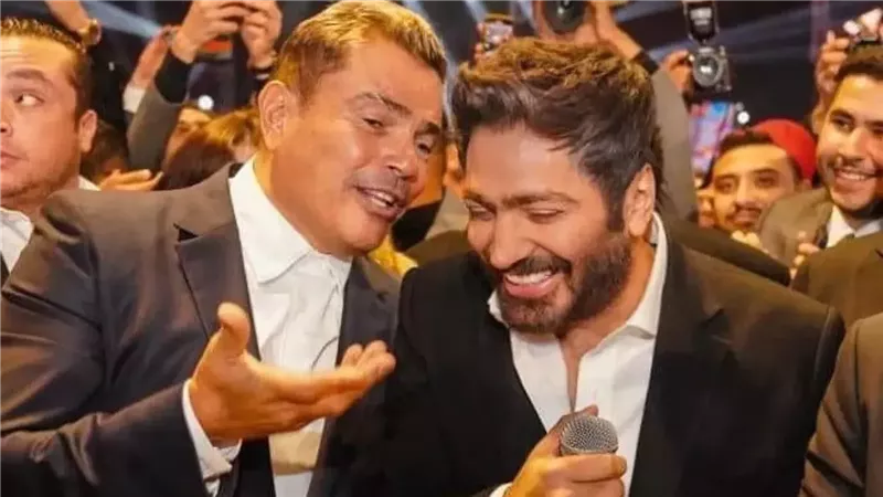 تامر حسني وعمرو دياب