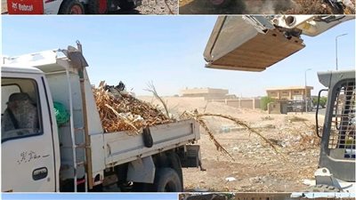 حملات مكثفة للنظافة ورفع المخلفات برأس غارب تعزز المظهر الحضاري للمدينة