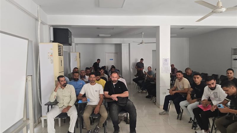 جانب من الإختبارات 