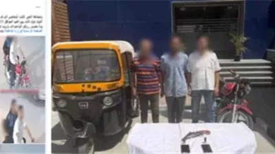 هددا السائق بسلاح ناري.. كشف ملابسات سرقة «توك توك» بالإكراه في القليوبية 
