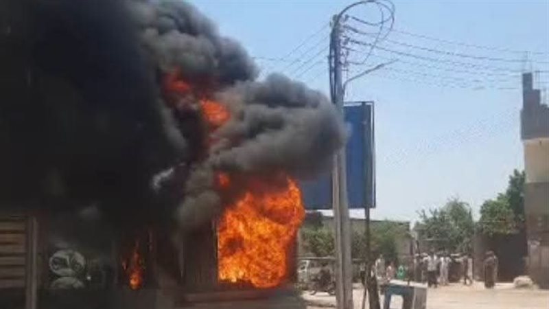 صورة من موقع الحادث 