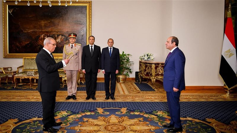 رئيسًا محكمة النقض يؤدى اليمين