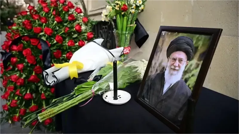 المرشد الأعلى الإيراني الراحل علي خامنئي
