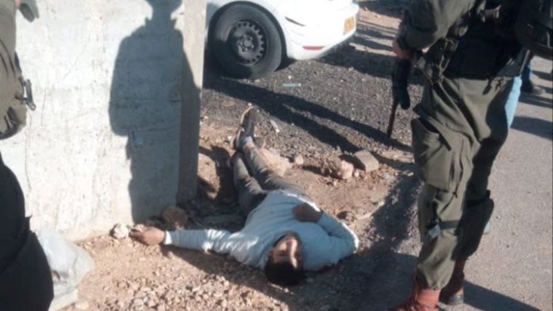 استشهاد فلسطيني نفذ عملية طعن في نابلس